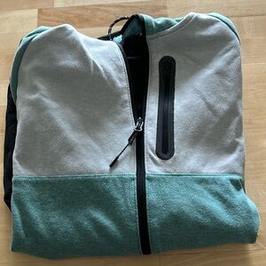 Full zip mens sweatshirt